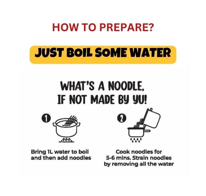 Whole Wheat Noodles - 100% Atta & Zero Maida - Easy To Digest