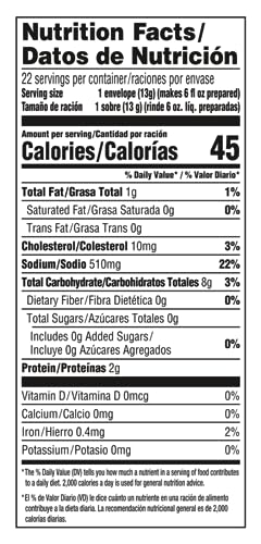 Lipton Cup-a-Soup Chicken Noodle Soup Mix 0g Trans Fat,9.9 Ounce (Pack of 4)