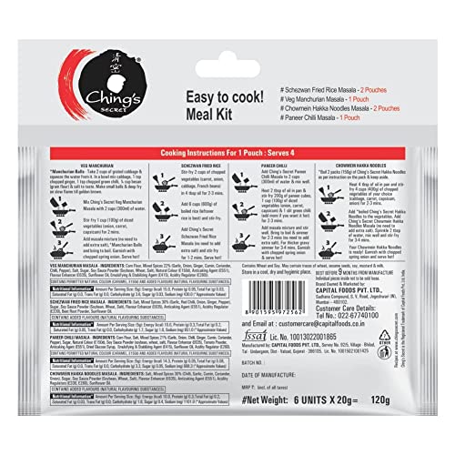 Desi Chinese ka Combo Pack (PACK OF 6) 120g