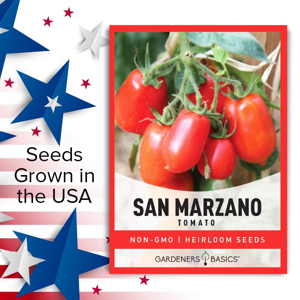 San Marzano Tomato Seeds for Planting Heirloom Non
