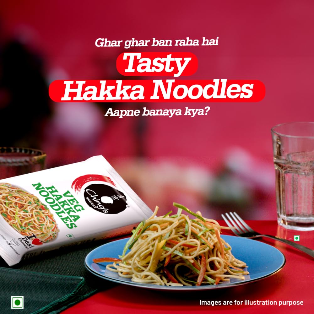 Ching's Just Soak Veg Hakka Noodles 140gm