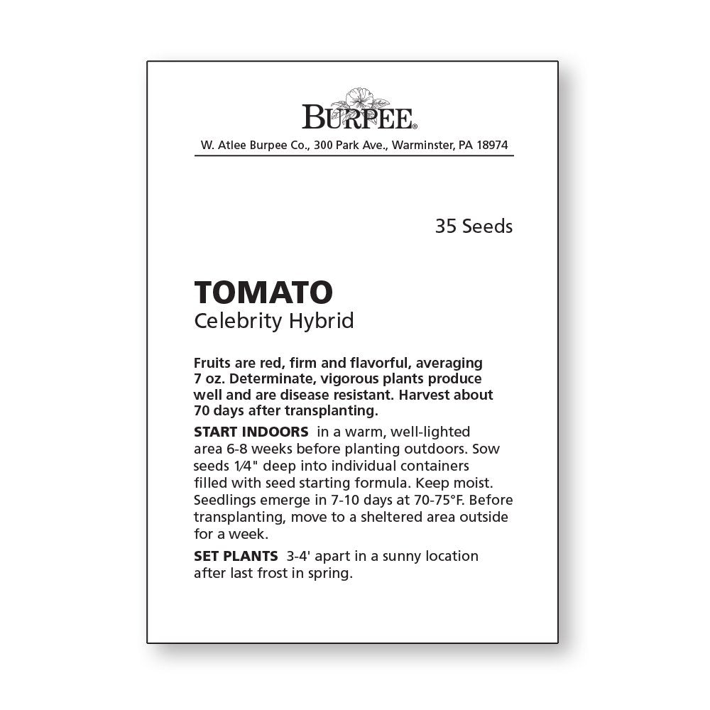Red Tomato Slicer 35 Non-GMO Seeds for Planting Disease