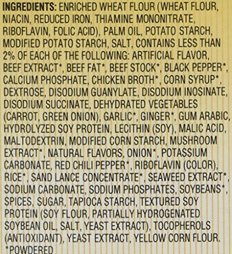 Spicy Chicken Noodle Soup Bowl Soup Mix, 6 Pack