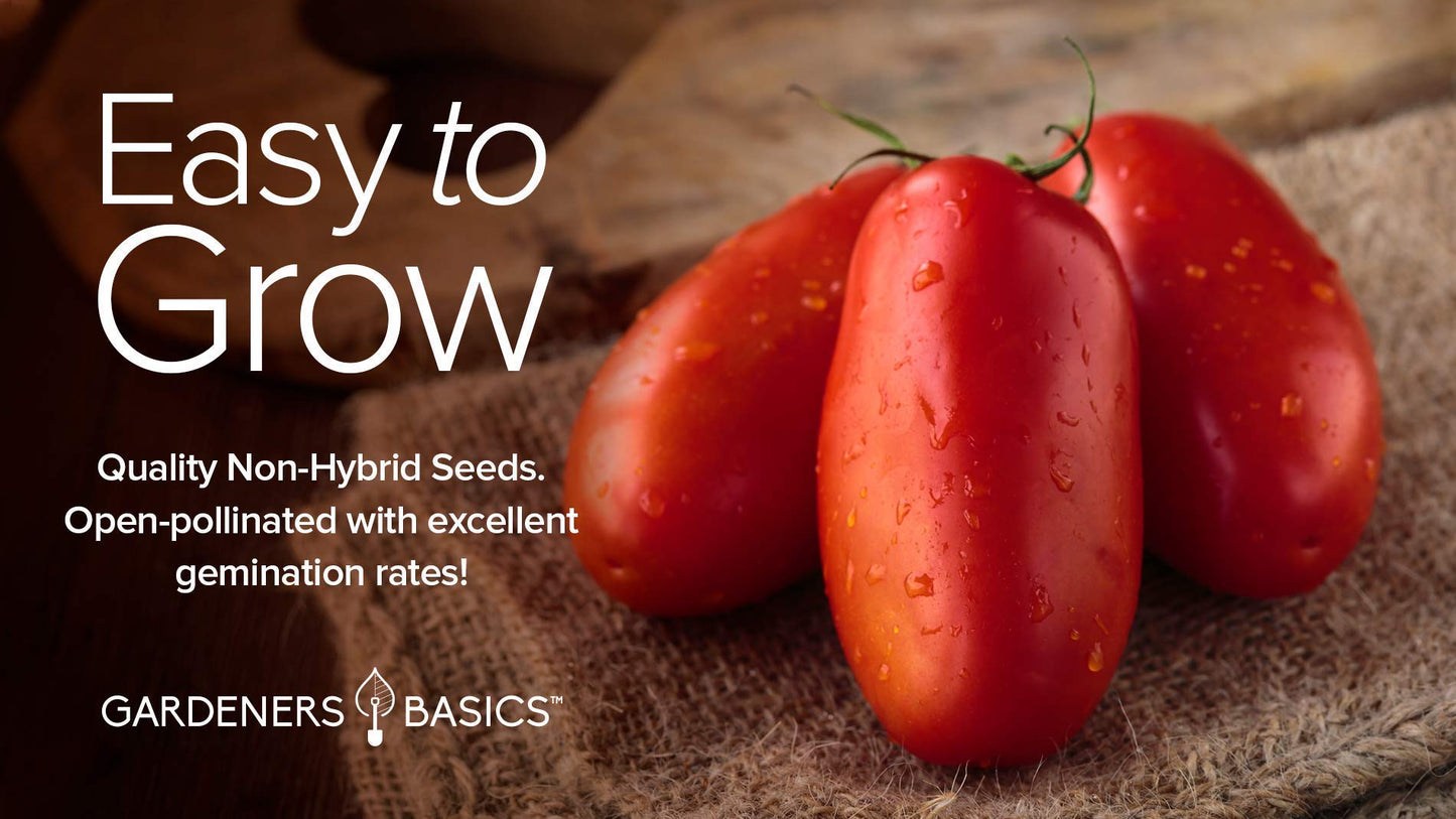 San Marzano Tomato Seeds for Planting Heirloom Non