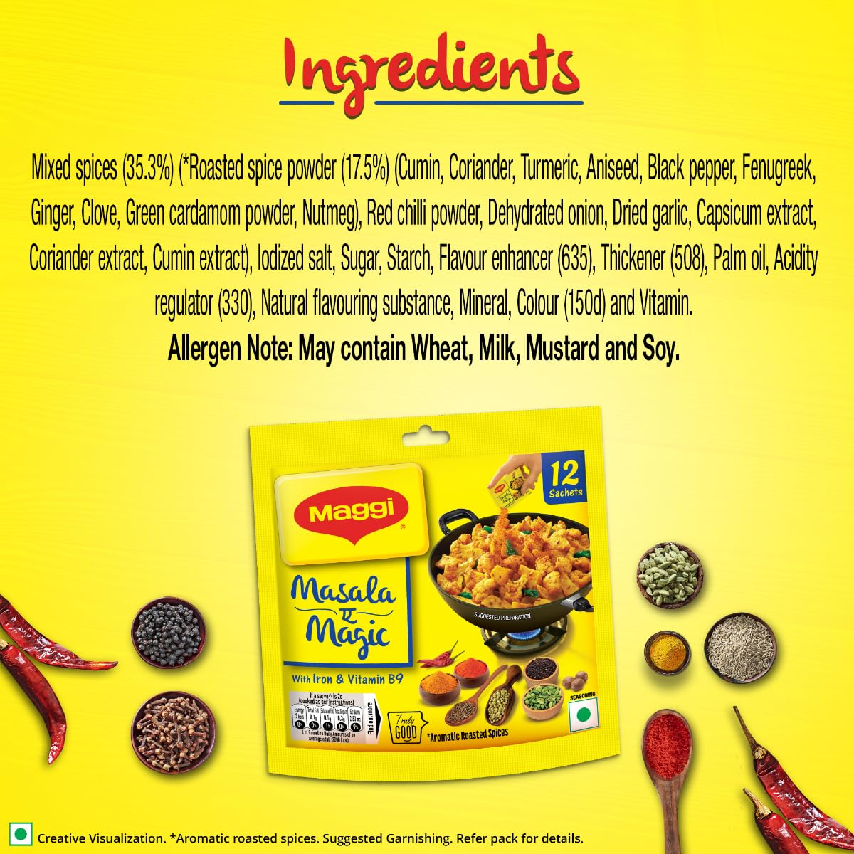Masala-Ae-Magic Vegetable Masala, All In One Powder