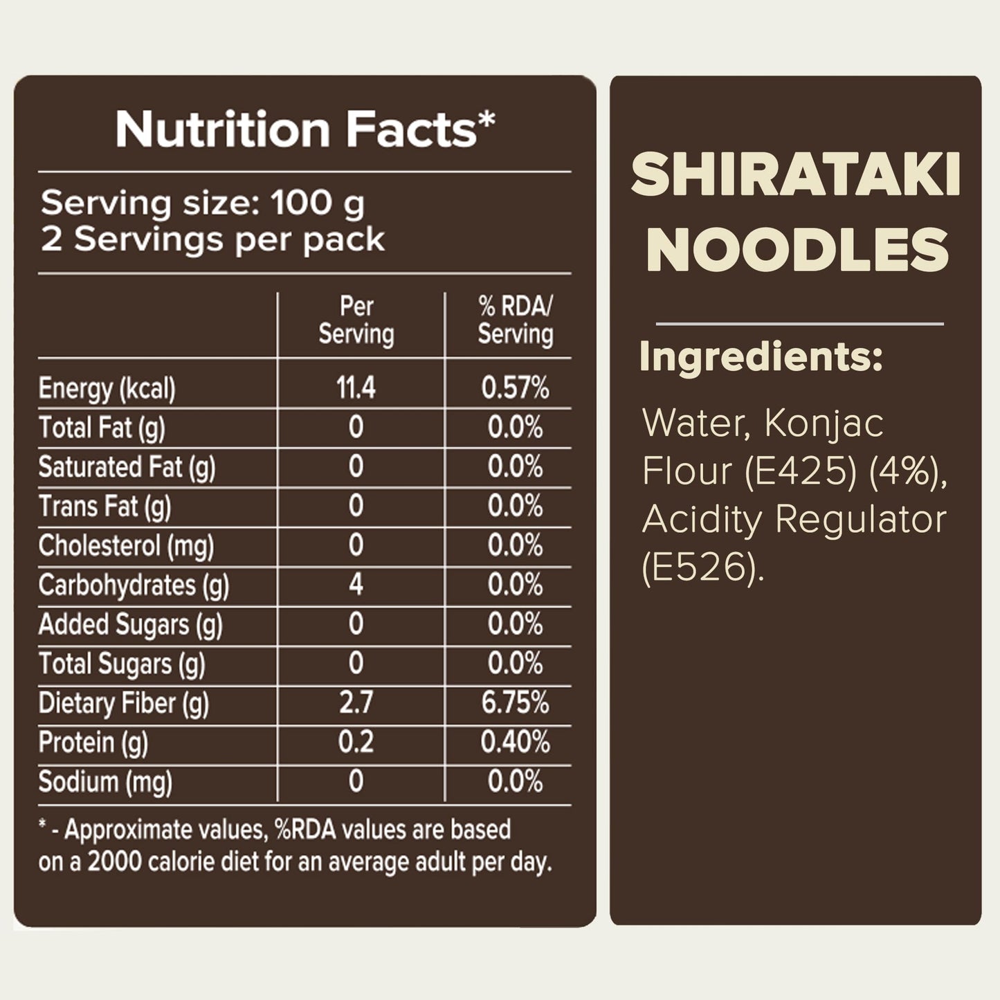 Platter Shirataki Noodles 270g [Pack of 3 Keto-Friendly