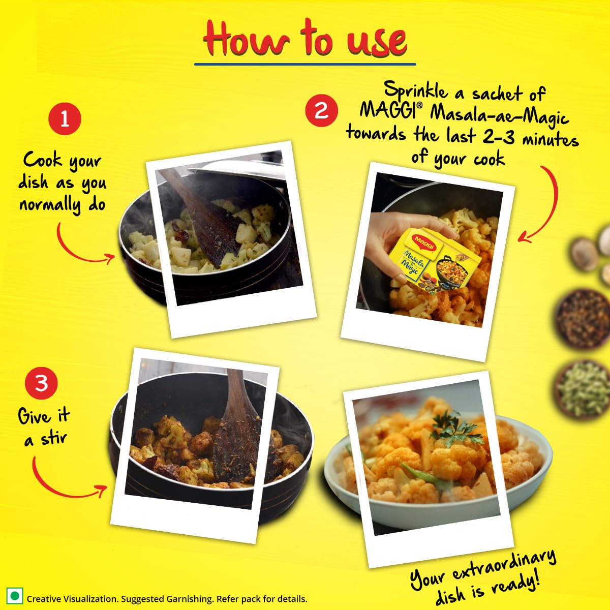Masala-Ae-Magic Vegetable Masala, All In One Powder