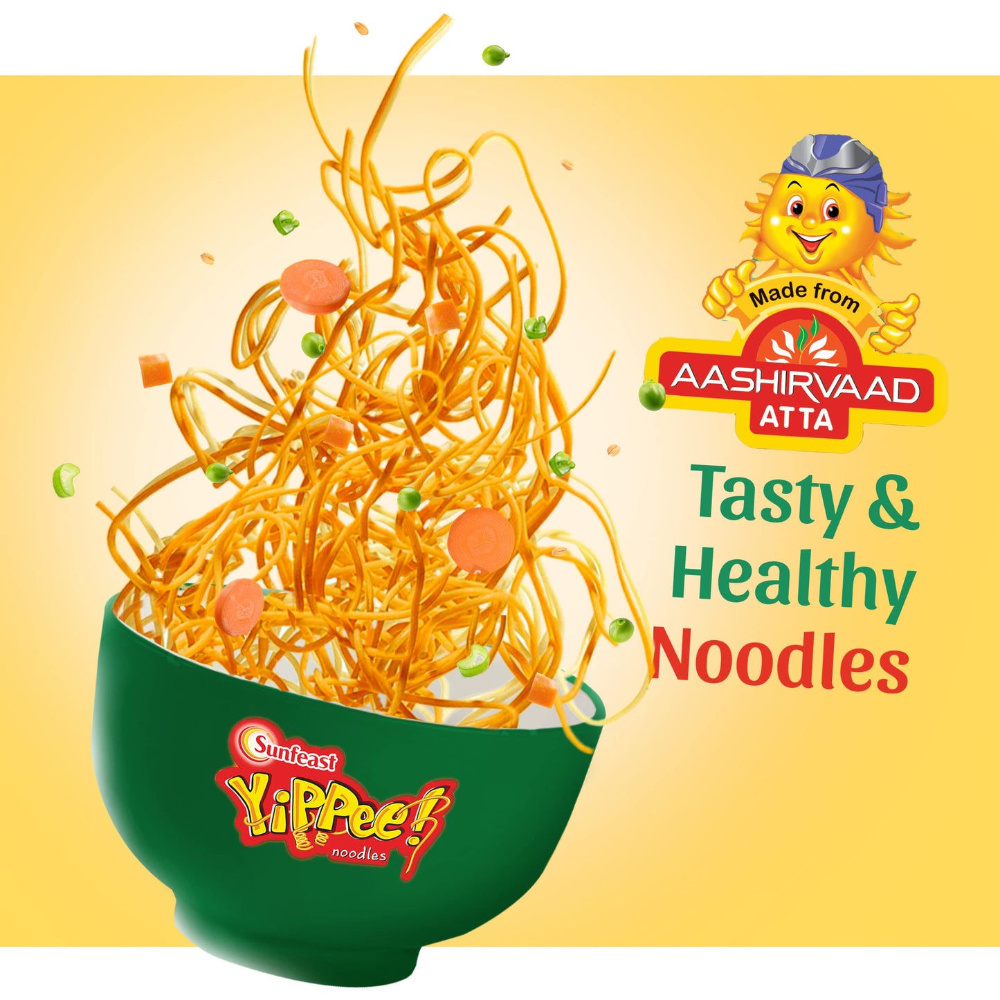Power Up Atta Noodles Made with Aashirvaad Atta