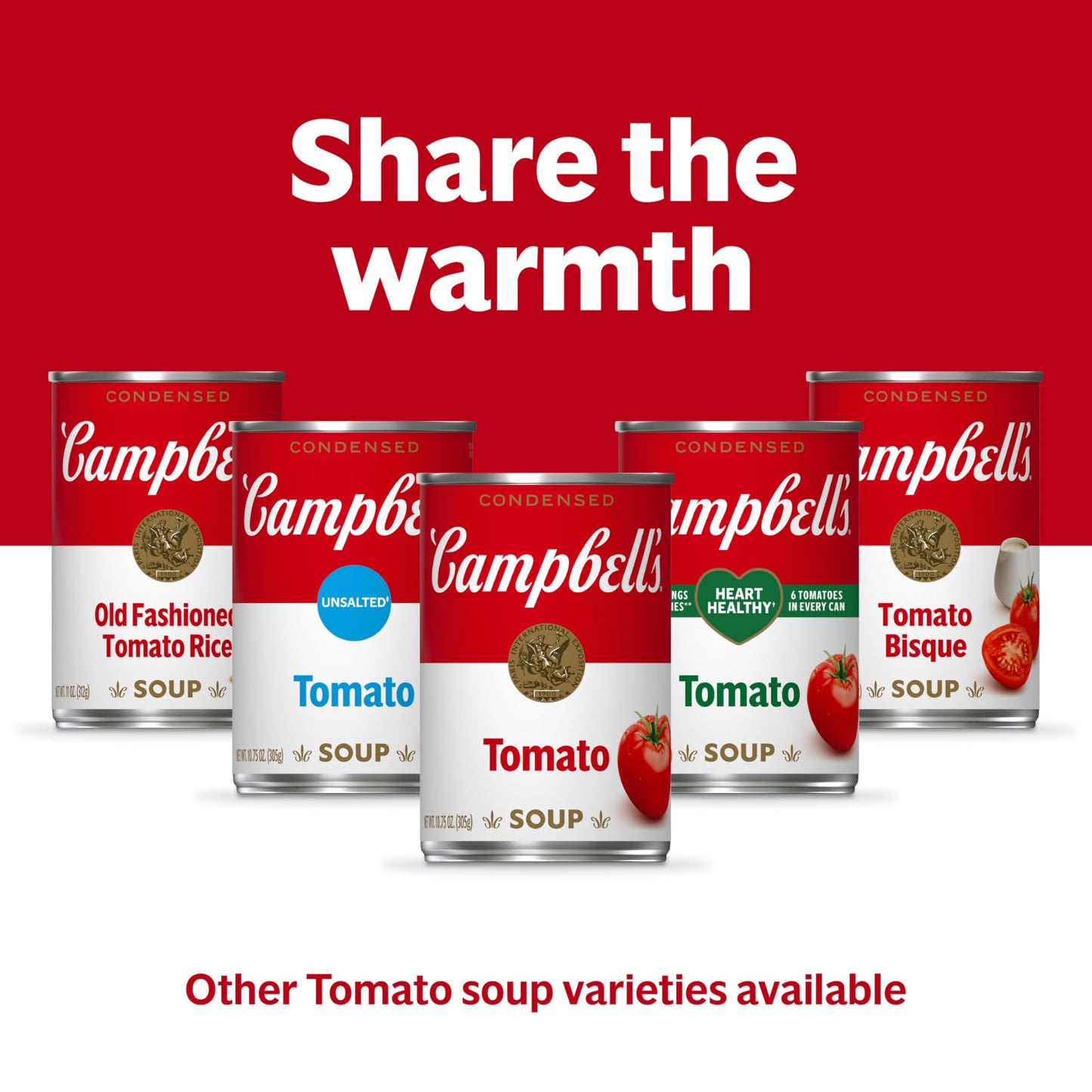 Campbell's Condensed Tomato Soup, 10.75 oz Can (Pack of 4)