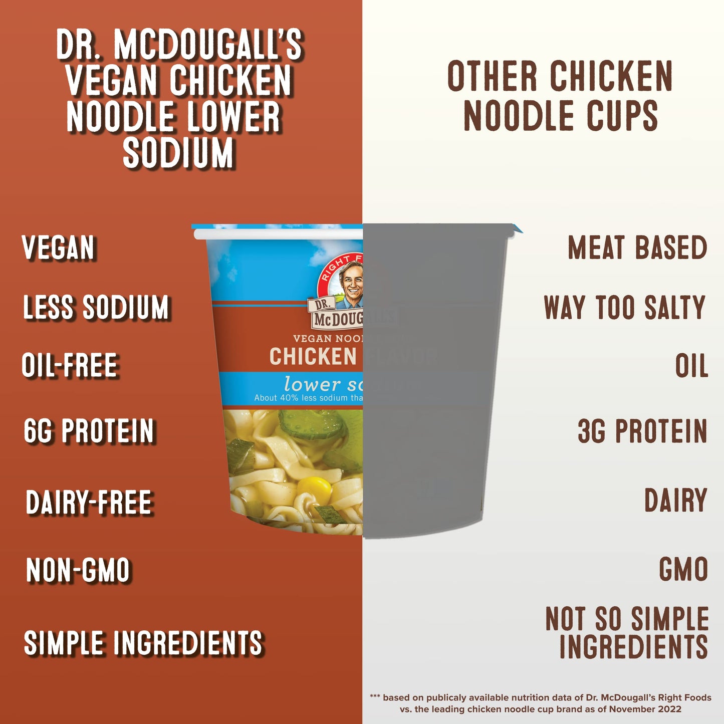 Chicken Soup - Chicken Noodle Soup - Organic Ramen Noodle Cups