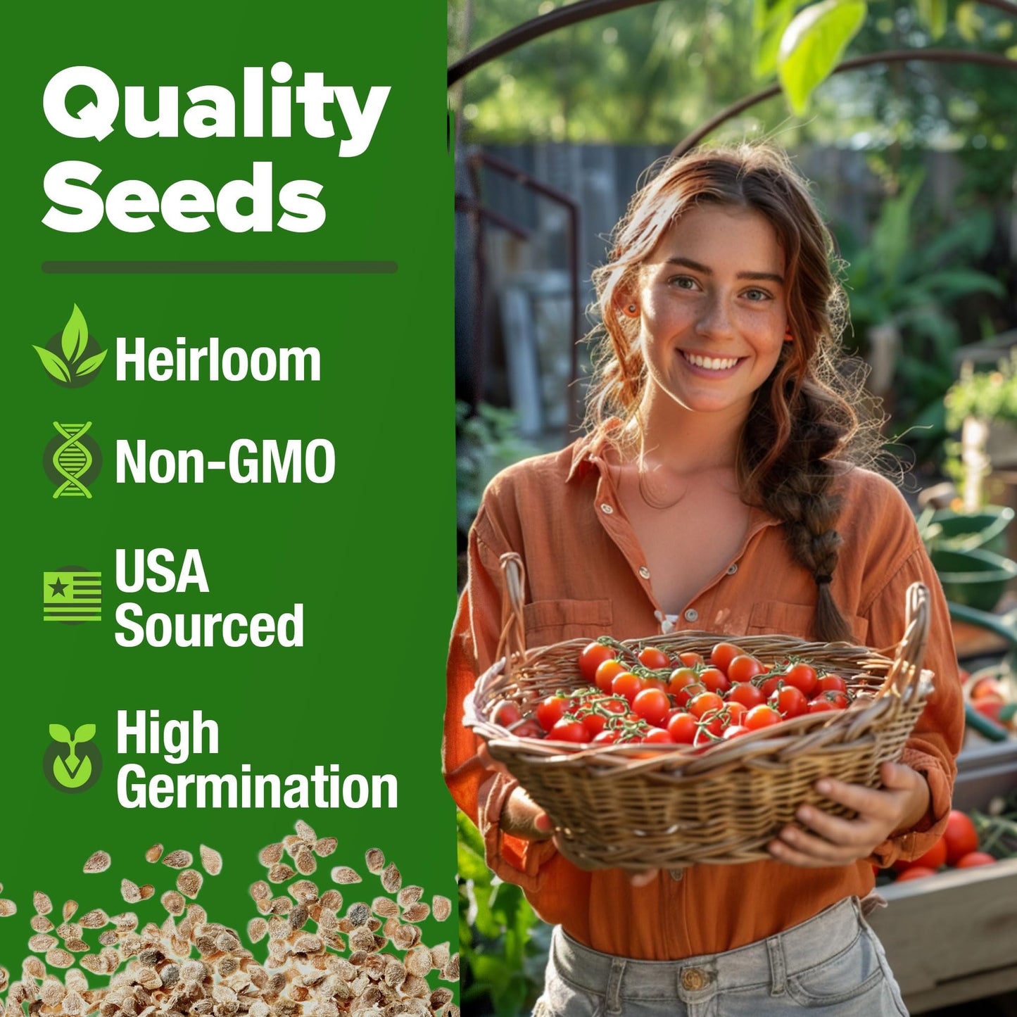 Tomato Seeds for Planting Vegetable Seeds for Homesteading