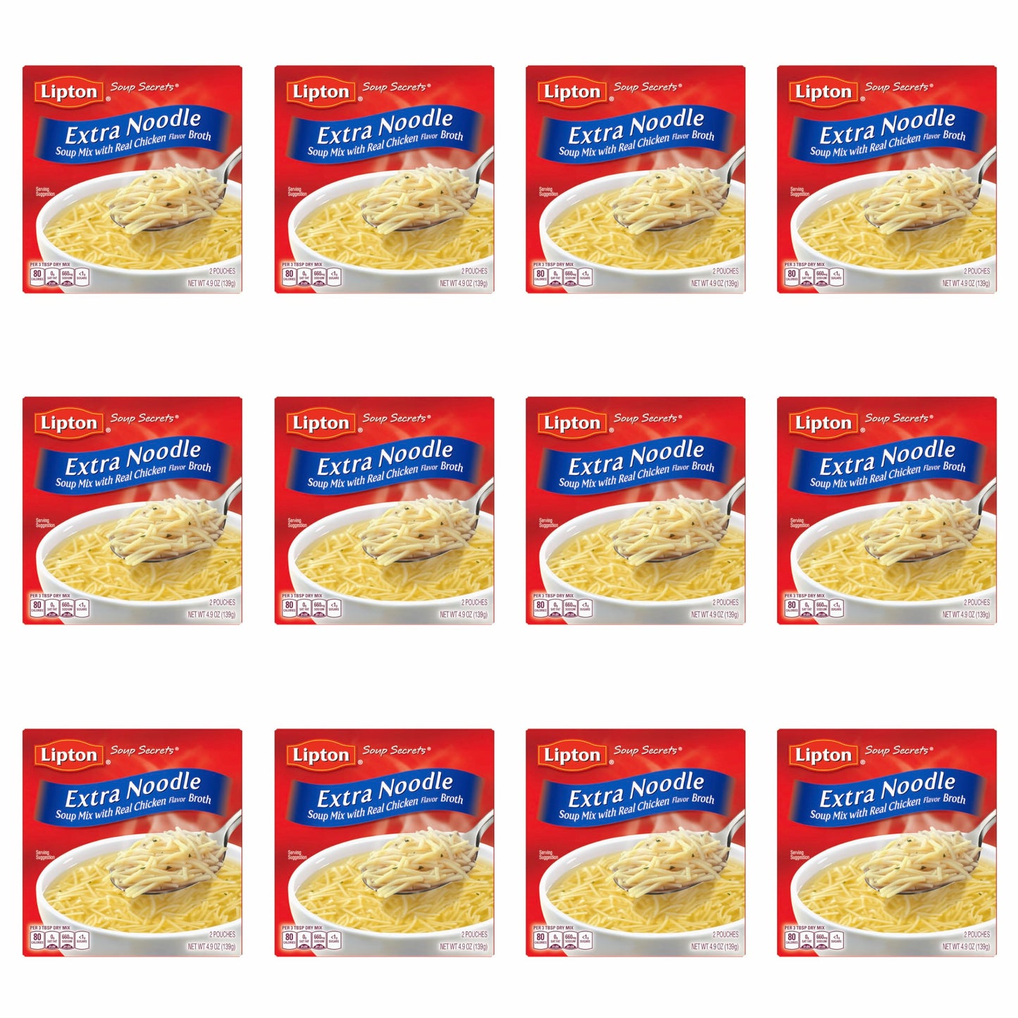 Lipton Instant Soup Mix For a Warm Bowl of Soup Extra Noodle Soup Made