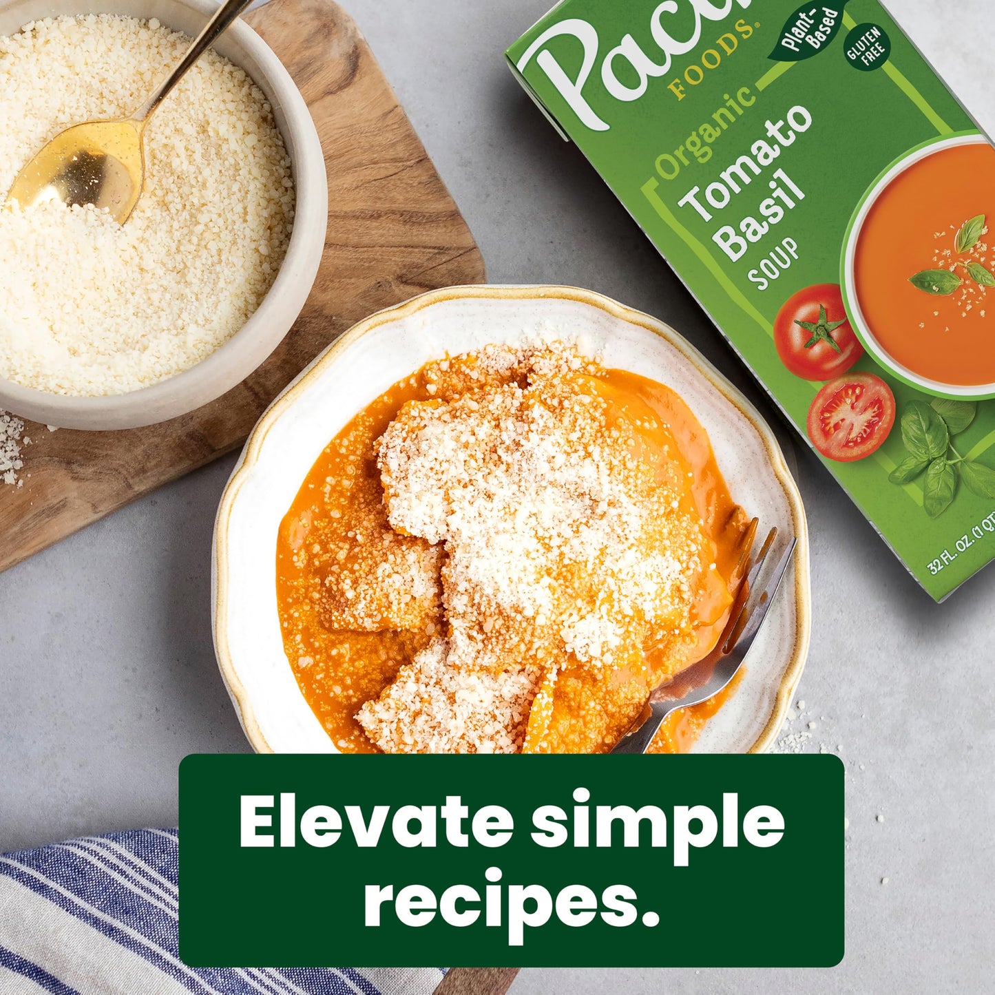 Foods Organic Tomato Basil Soup Plant Based