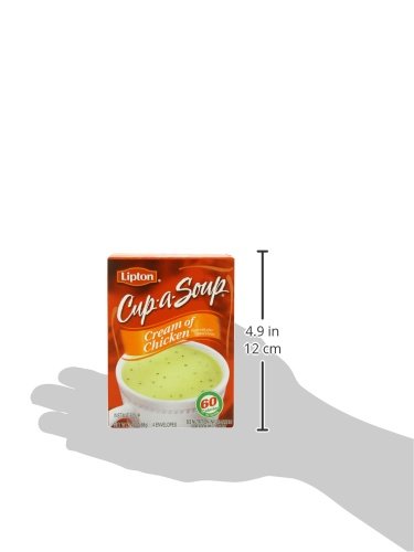 Lipton Cup-a-Soup Instant Soup For a Warm Cup of Soup Cream of Chicken