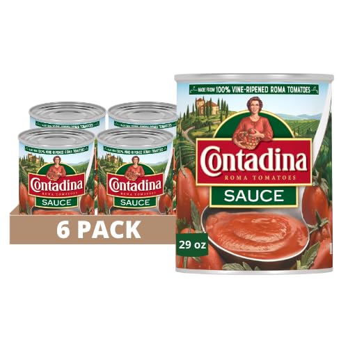 Contadina Tomato Sauce, 29 oz (Pack of 6 Cans)