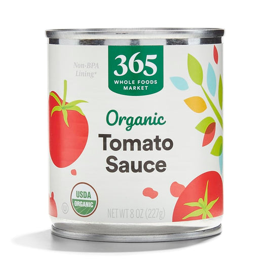 Whole Foods Sauce Tomato Organic 8 Ounce