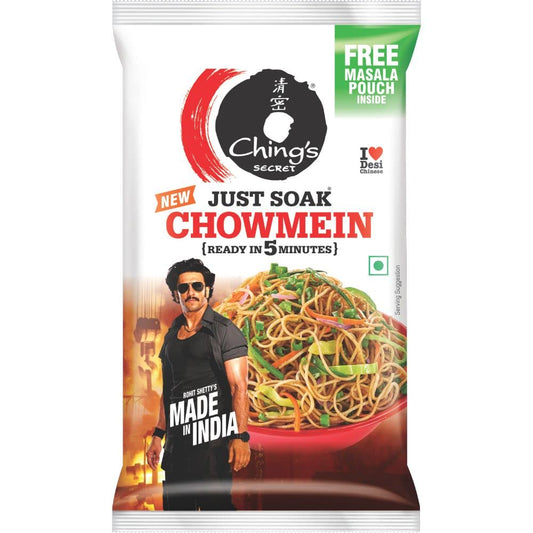 Just Soak Chowmein with Free Masala Pouch