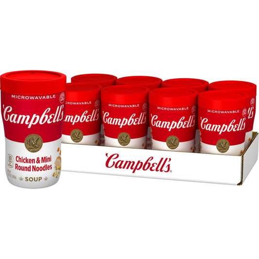 Campbell's Sipping Soup Chicken & Mini Round Noodle Soup 10.75