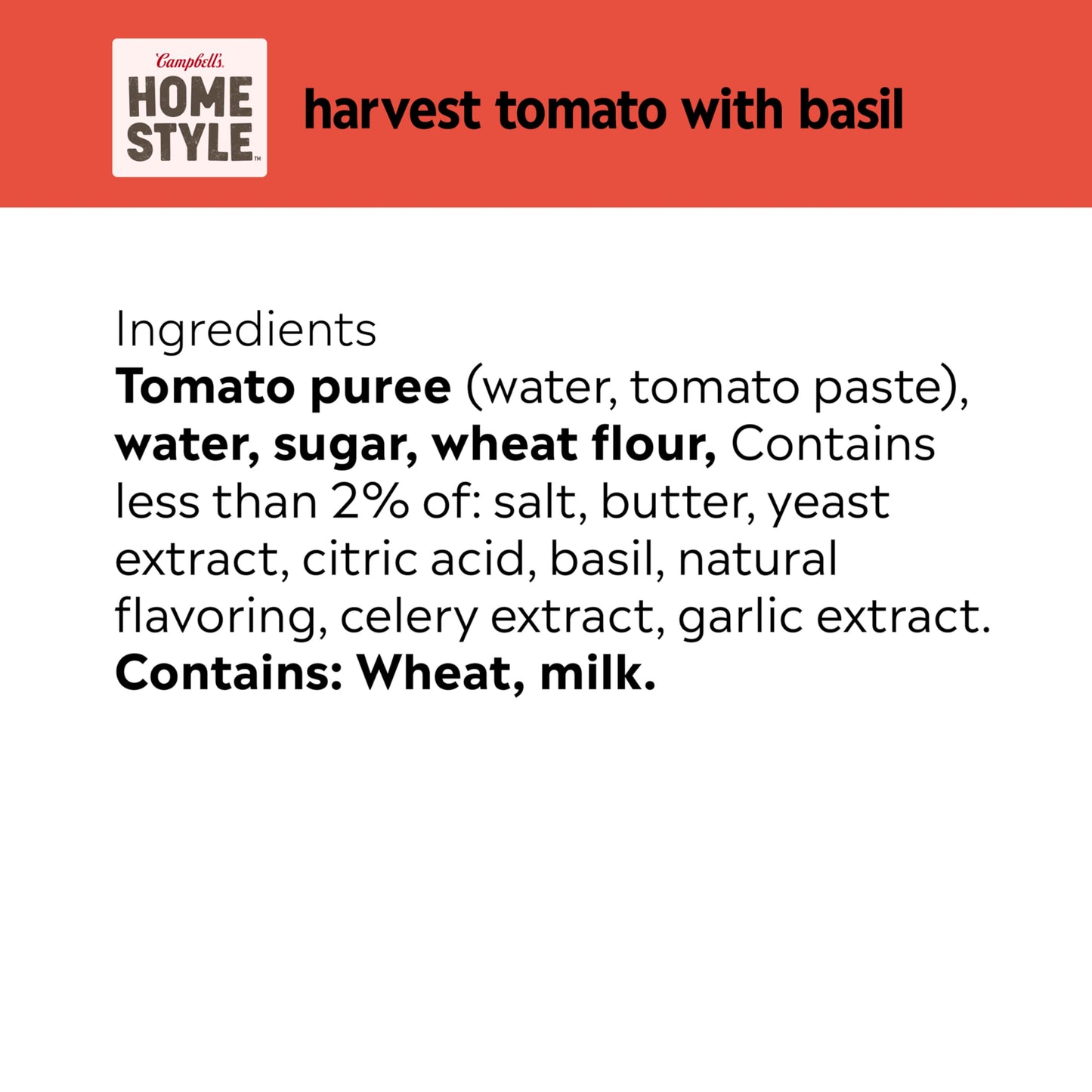 Homestyle Harvest Tomato Soup With Basil