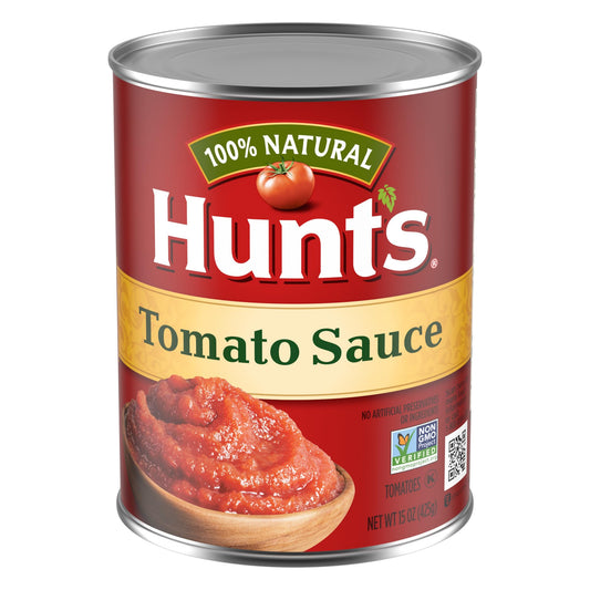 Hunt's 100% Natural Tomato Tomato Sauce, 15 Oz.