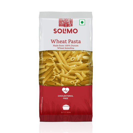 Solimo Durum Wheat Penne Pasta 500 g Pack of 2