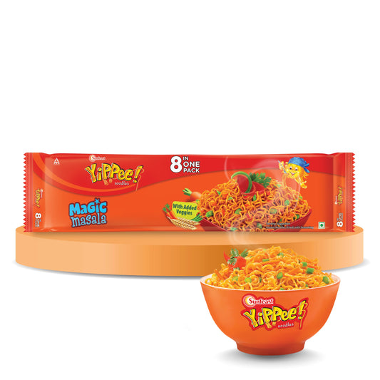 Instant Noodles With Real Vegetables 8 in 1 Pack 480g/560g