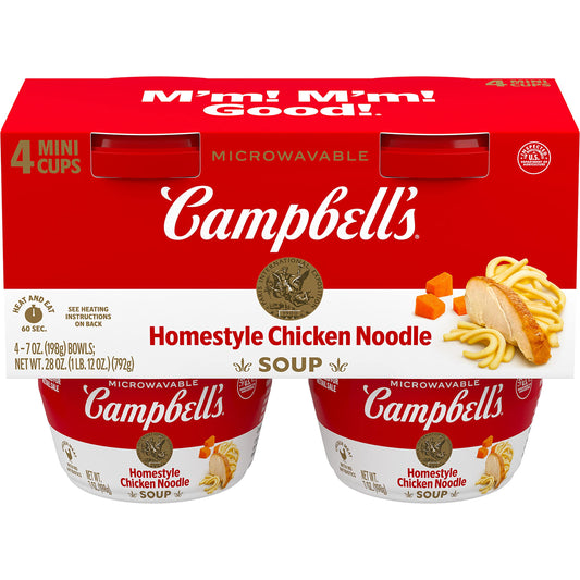 Campbell's Homestyle Chicken Noodle Soup, Perfect Lunch Snack