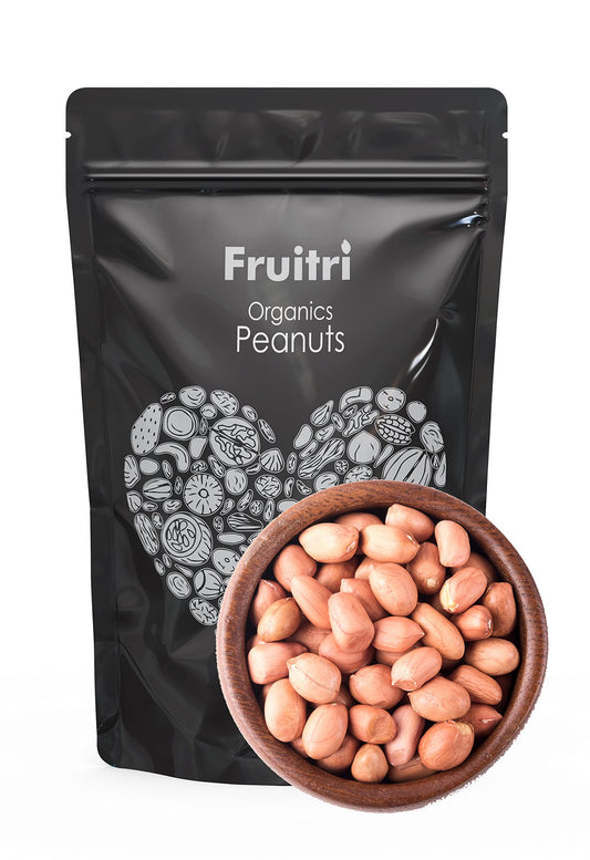 Organic Raw Peanuts Moongfali Dana (500g)