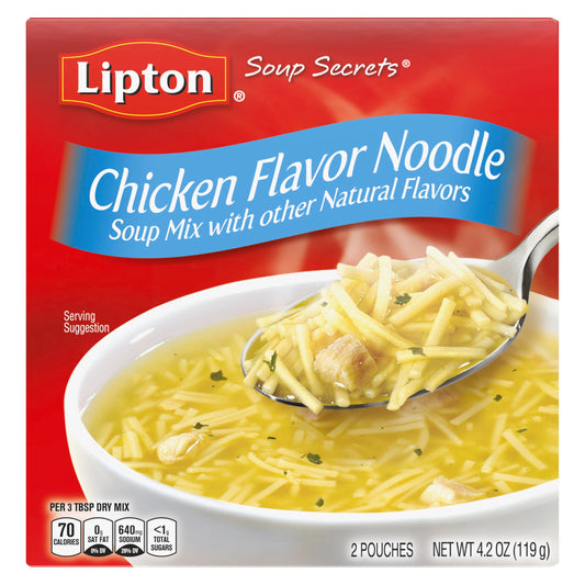 Lipton Instant Soup Mix Chicken Flavor Noodle