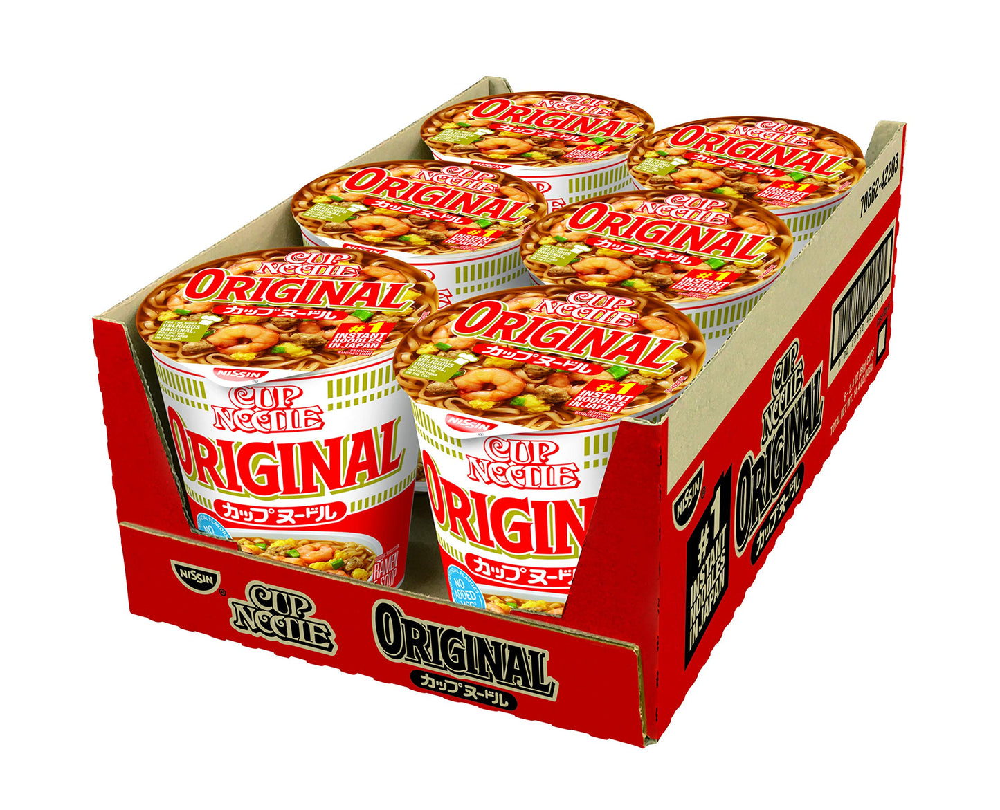 Cup Noodle Ramen Noodle Soup, Original, 2.4 Ounce (Pack of 6)