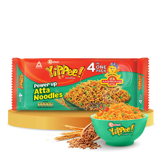 Power Up Atta Noodles Made with Aashirvaad Atta